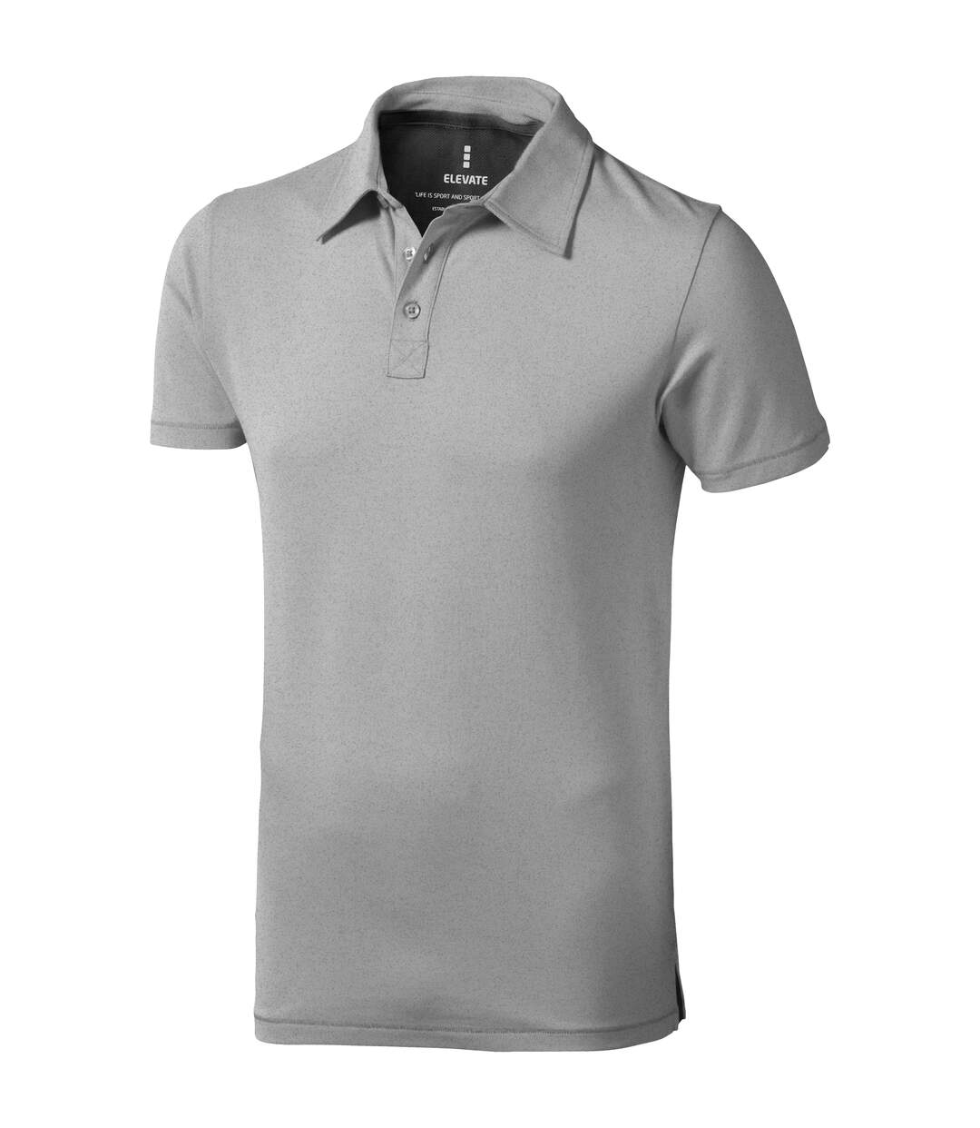 Polo manches courtes markham homme gris Elevate Elevate