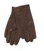 Unisex adult leather gloves brown Eastern Counties Leather-1