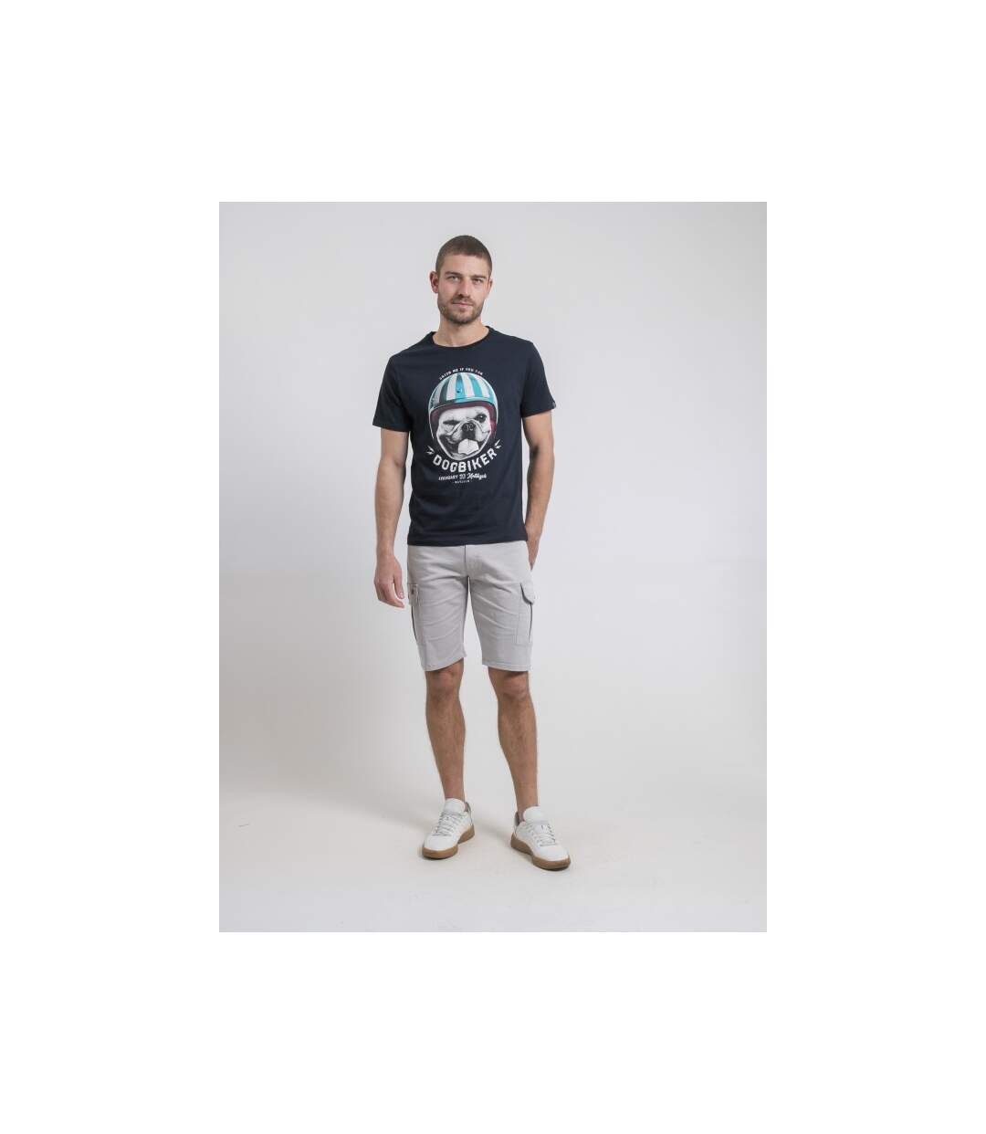 T-shirt col rond pur coton NAMATOU-4