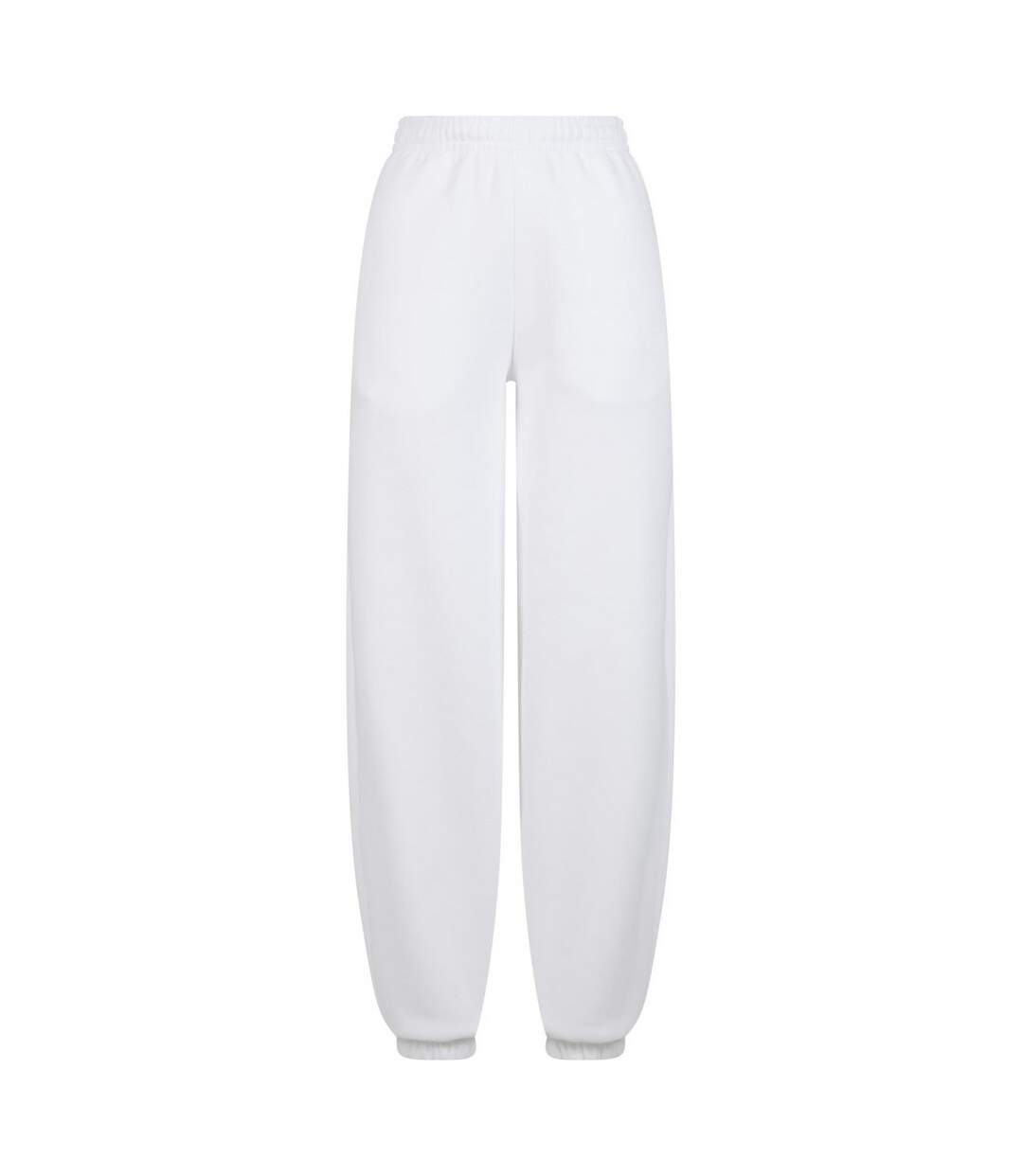 Bas De Jogging Duveteux Pour Femmes/femmes Blanc Build Your Brand-1