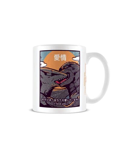 Ilustrata Kaiju Kiss Mug (White) (One Size)