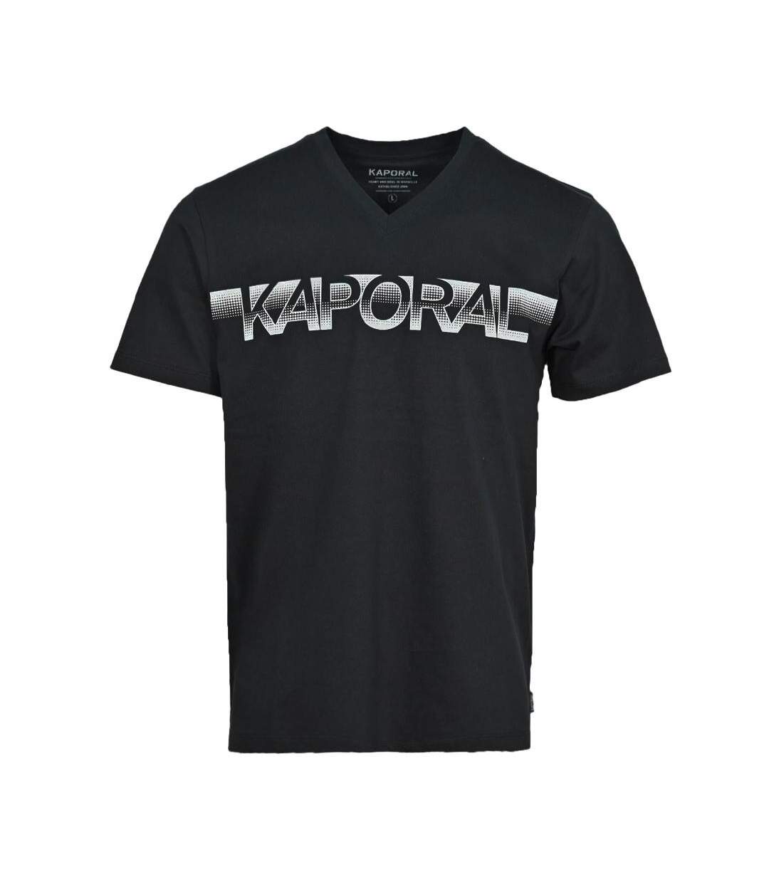 T-Shirt noir homme kaporal bart-1