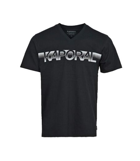 T-Shirt noir homme kaporal bart
