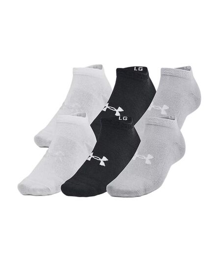 Lot de 3 paires de chaussettes noir homme under armour  essential