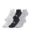 Lot de 3 paires de chaussettes noir homme under armour  essential-1