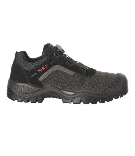 Mens Footwear Industry Cordura Safety Shoes Black Mascot