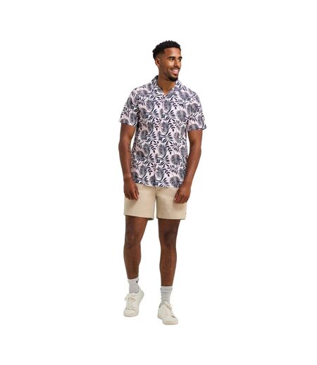 Mens fern short-sleeved shirt navy Raging Bull