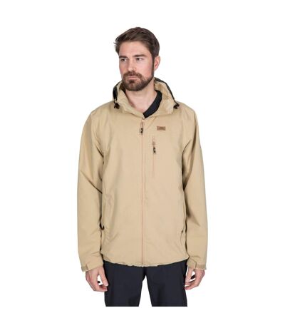 Trespass Mens Weir Waterproof Jacket (Tan) - UTTP4592