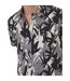 Chemise Motif/style Imprimé Feuille Homme Noir Threadbare-4