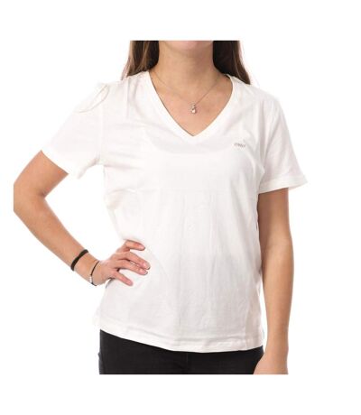 T-shirt Blanc Femme OnlyOnlkita - S