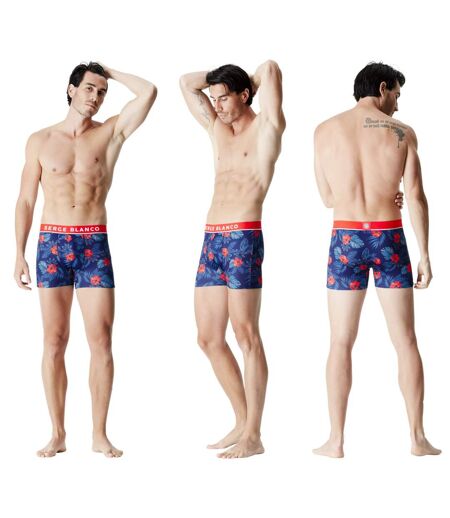 Lot de 3 boxers homme Sublimation Serge Blanco