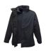 Mens Waterproof Jacket Navy Black Regatta Professional-2