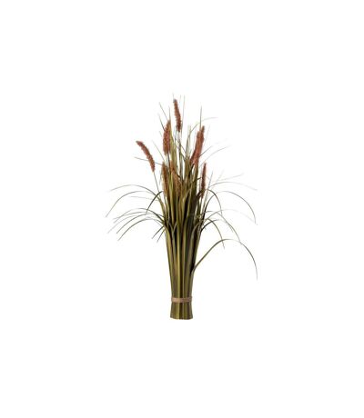 Plante Artificielle Fagot d'Herbes 84cm Vert & Beige