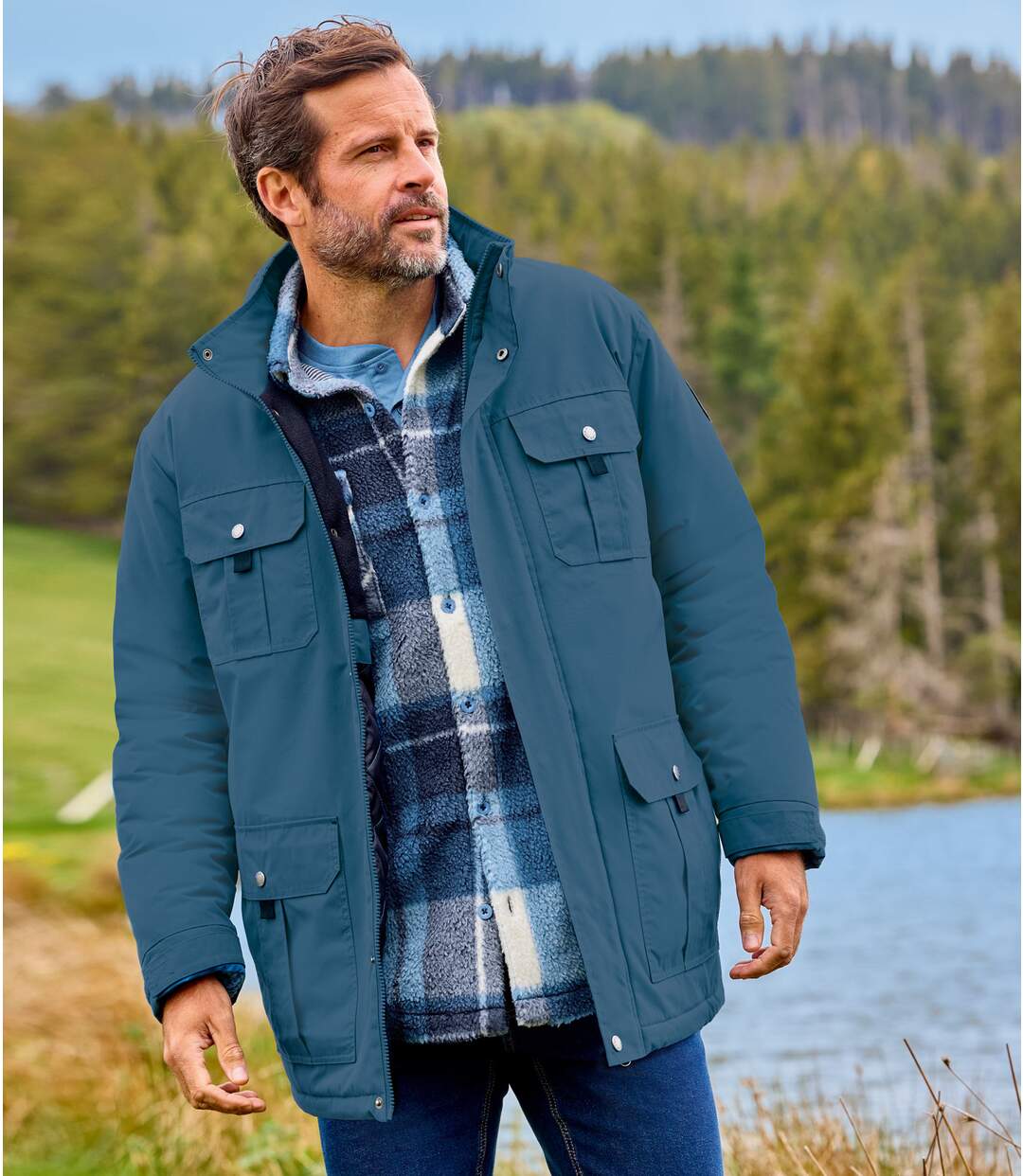 Többzsebes Atlas parka-3