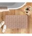 Tapis de Bain Vanea 50x80cm Marron-5