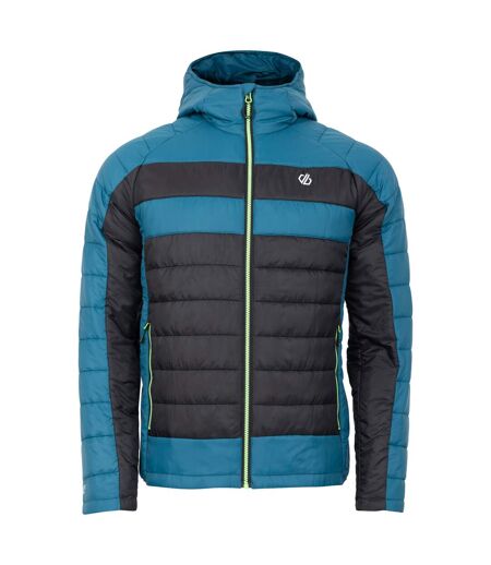Doudoune Matelassée À Capuche Touring Homme Bleu Sarcelle Noir Dare 2B