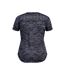 Womens/ladies Trail Performance Top Black Karrimor-2
