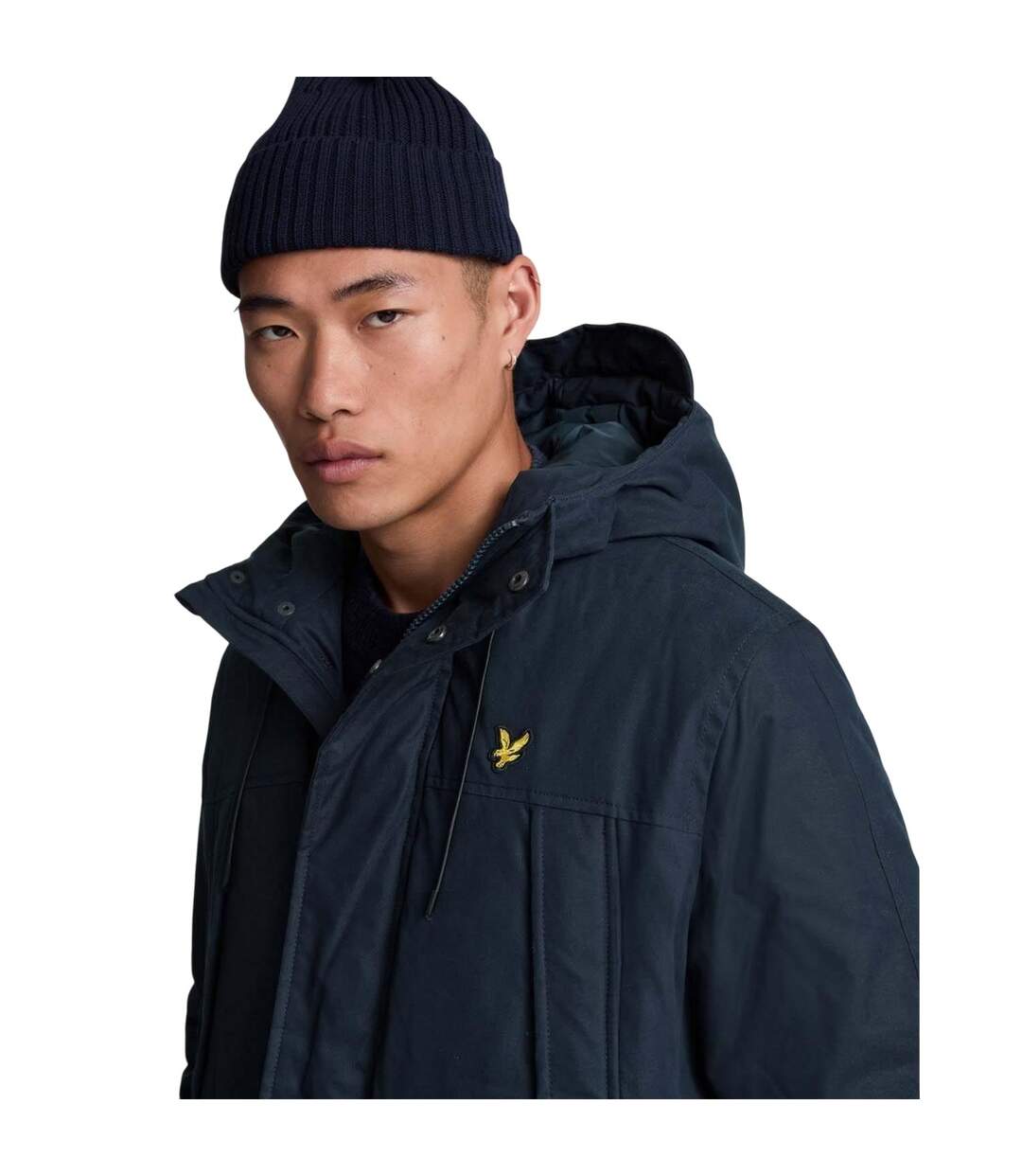 Veste Parka Homme Bleu Lyle & Scott-4