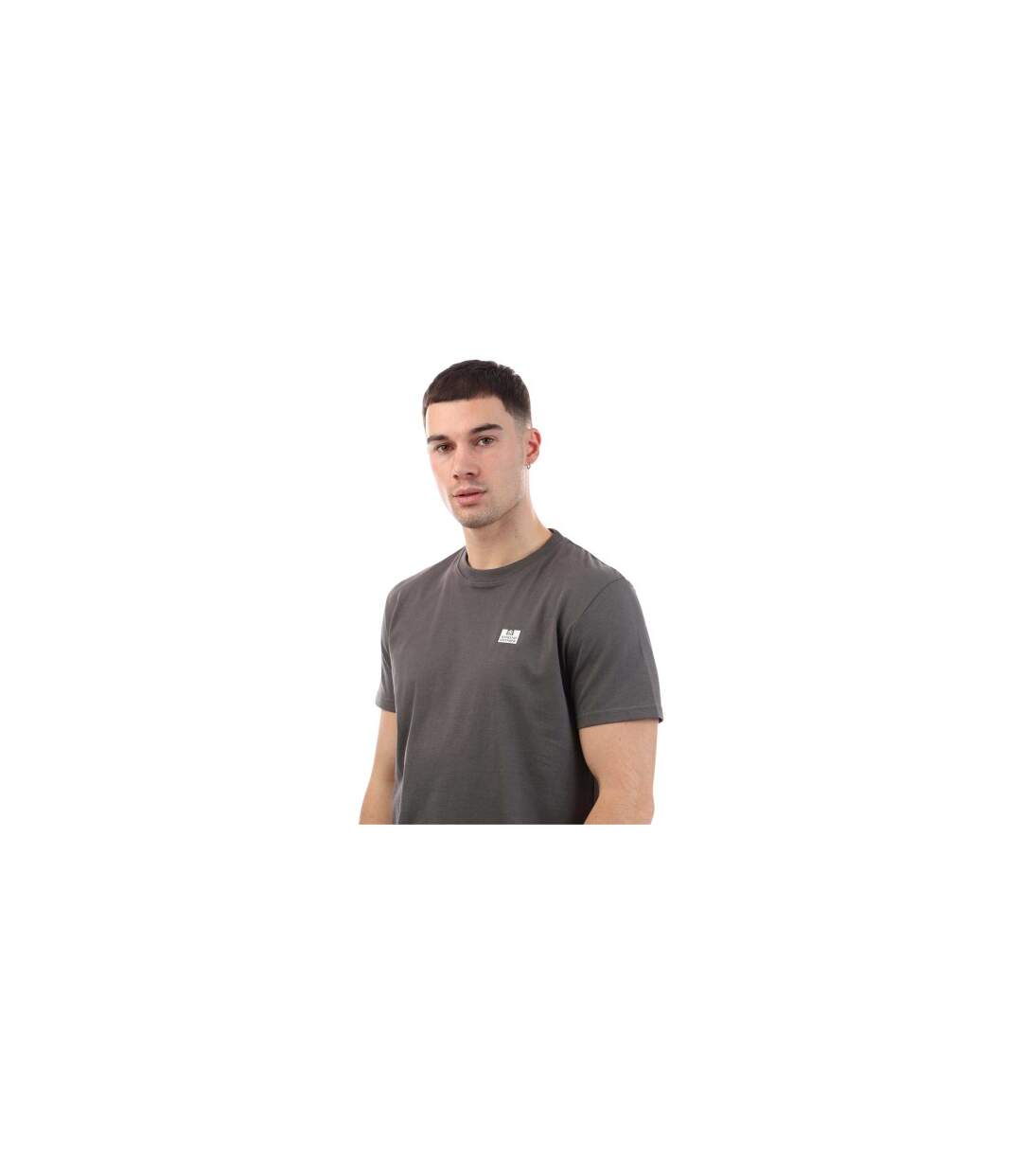 T-shirt Motif/style Logo Contrasté Bridgetown Homme Anthracite Weekend Offender-1
