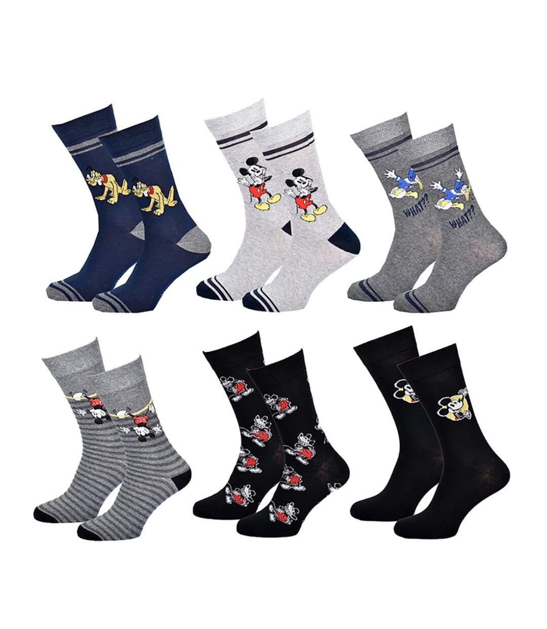 Chaussettes Mickey - Pack de 6-3