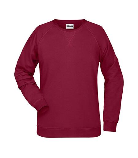 Sweat Femme Bordeaux James And Nicholson