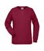 Sweat Femme Bordeaux James And Nicholson-1