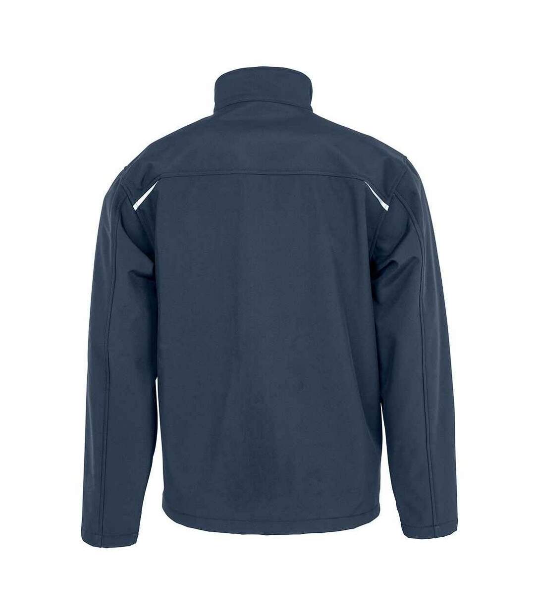 Veste Softshell Homme Bleu Marine Result Genuine Recycled-2