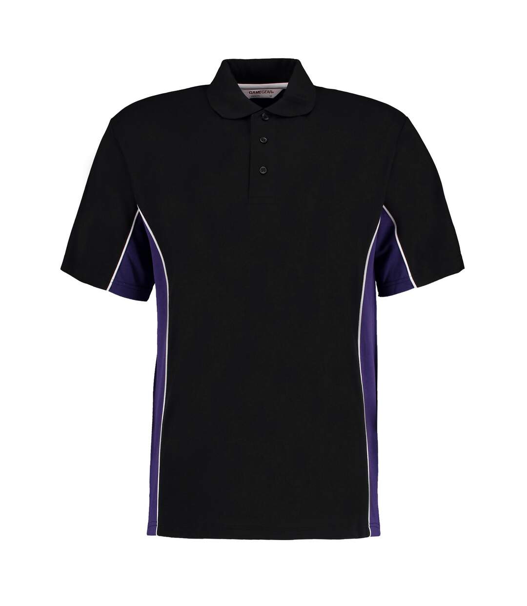 Polo track homme noir / violet / blanc GAMEGEAR GAMEGEAR