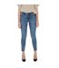 Jean Femme Bleu Denim Clair Vero Moda-2