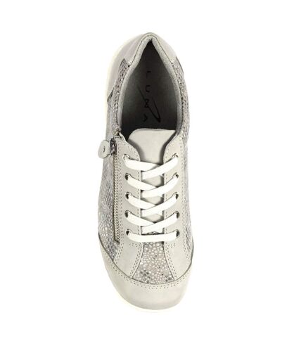 Baskets tate femme gris Lunar