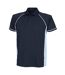 Polo Performance Homme Bleu Marine Ciel Blanc Finden & Hales-1