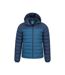 Mens Seasons Padded Jacket Teal Mountain Warehouse-1