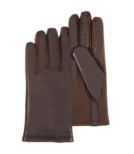 Isotoner Gants femme tactiles, taille unique et doublés en imitation fourrure