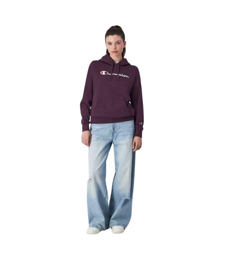 Sweat À Capuche Femme Violet Champion