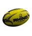 Ballon de rugby cyclone taille 5 jaune Rhino