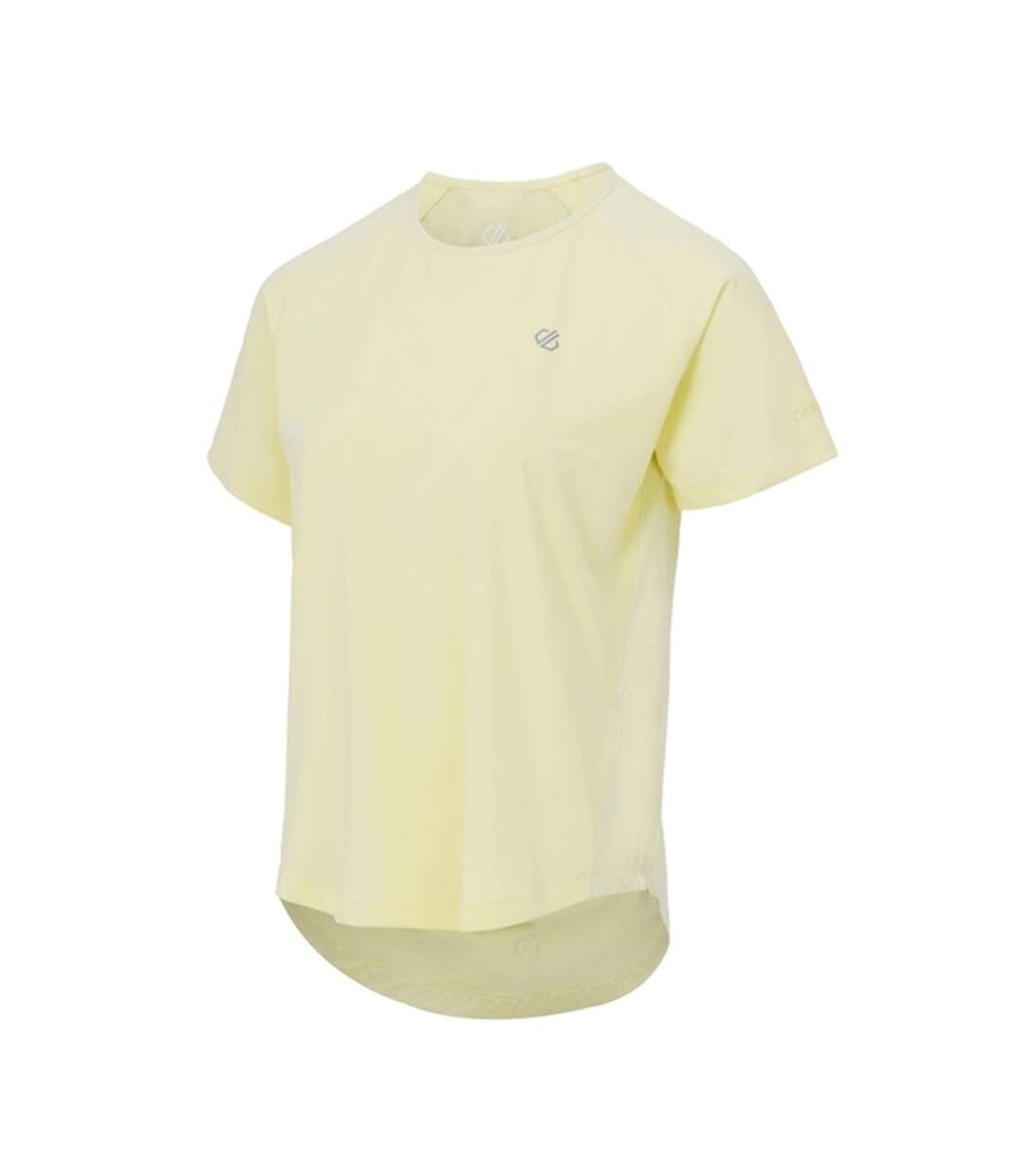 Womens/ladies Chase Ii T-shirt Wax Yellow Dare 2B-4