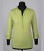 Tee-shirt MAYFLOWER DIMAGO3 manches longues : le style bi-matière vert anis-3