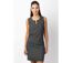 Robe courte en coton MARLA sans manches imprimé ethnique noir Coton Du Monde-2