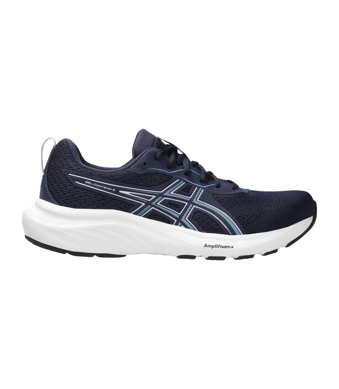 Chaussures Contend Femme Bleu Nuit Lilas Asics-1