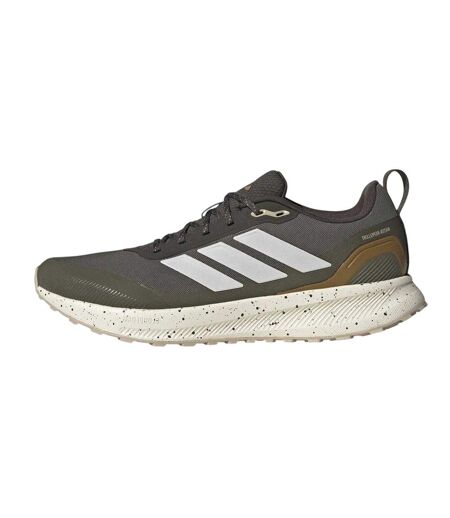Baskets Runfalcon Homme Kaki Blanc Adidas