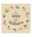 Lot de 20 Serviettes en Papier Amis Nature 33x33cm Naturel-1