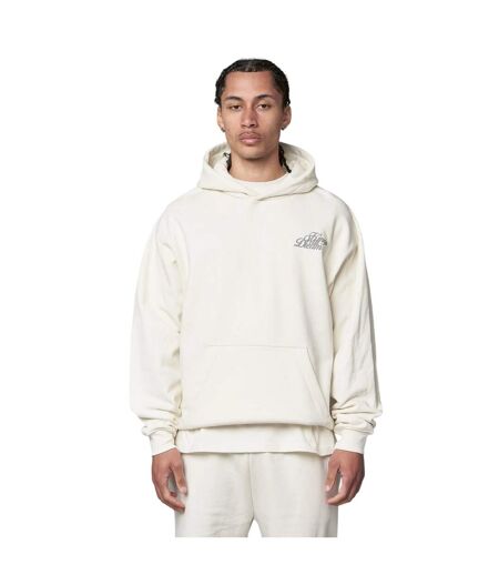 Mens Studio Script Back Print Hoodie Off White Kings Will Dream