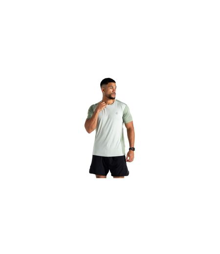 T-shirt Discernible Homme Gris Turquoise Vert Haie Dare 2B