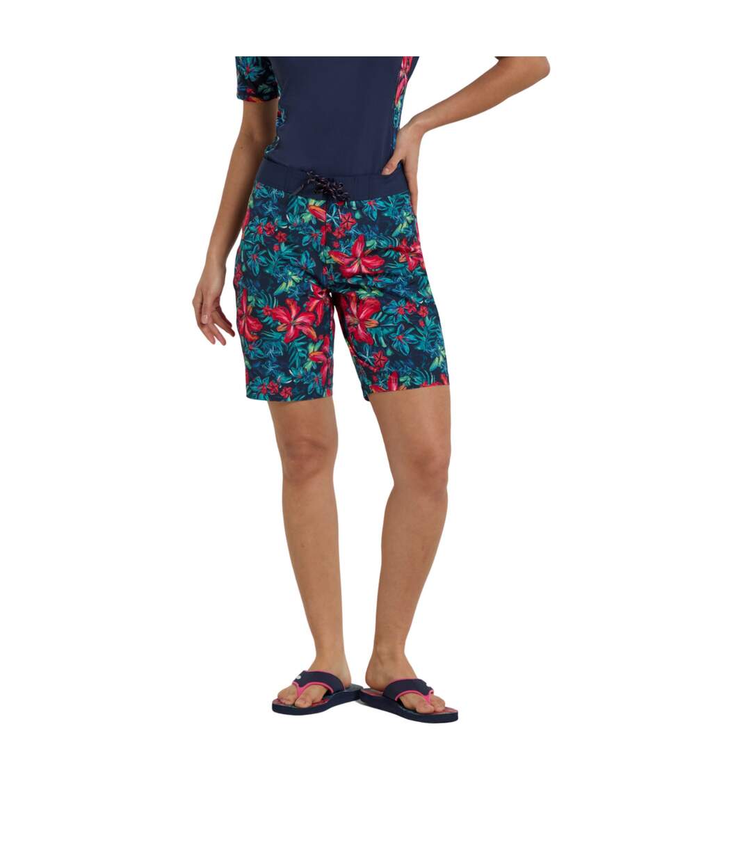 Boardshort nora femme rouge Animal