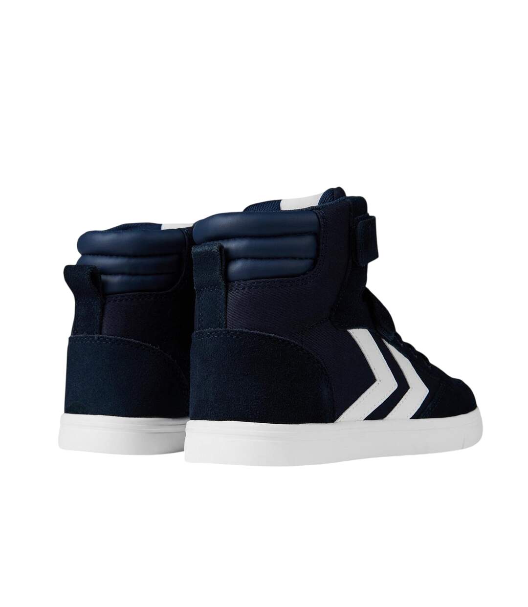 Baskets Motif/style Rayures À Chevrons Stadil Femme Bleu Marine Hummel-2