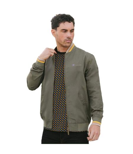 Veste monkey homme kaki / jaune or / marron jaune / crème Lambretta