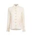 Womens/ladies Leaf Formal Shirt Cream Musto-2