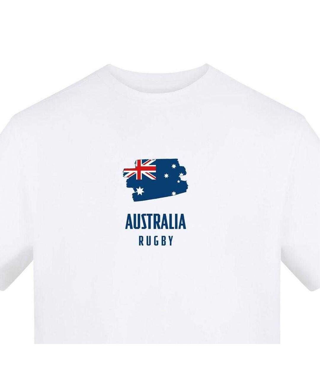 Mens Australia Rugby T-shirt White AWD-3