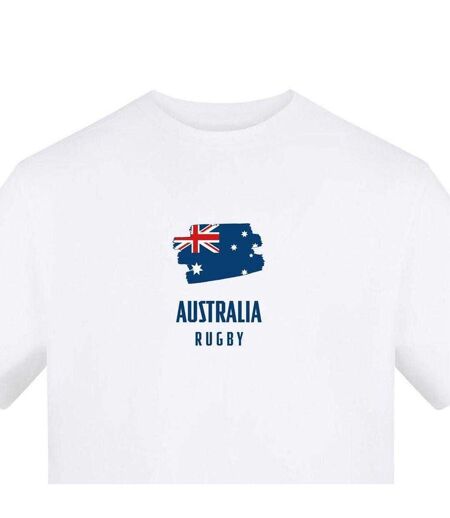 Mens Australia Rugby T-shirt White AWD