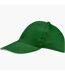 Casquette de baseball buffalo unisexe vert/blanc SOLS